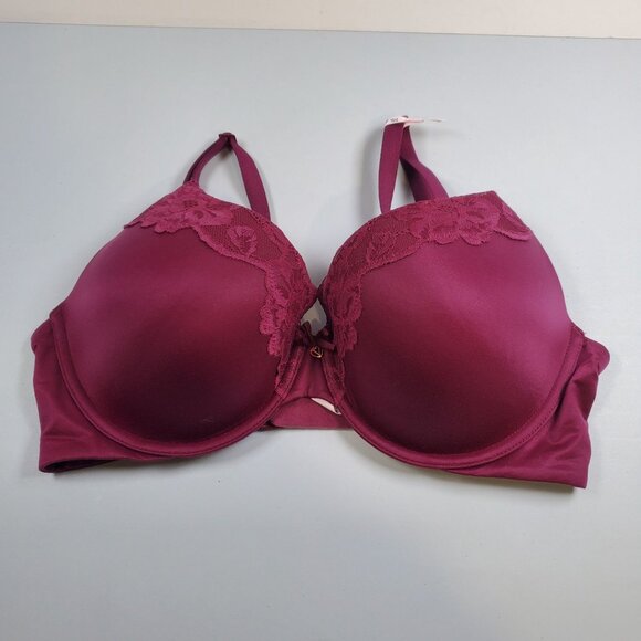 Victoria's Secret Perfect Shape Lace Trim Push Up Bra Women Size 36D NWT - Picture 3 of 16